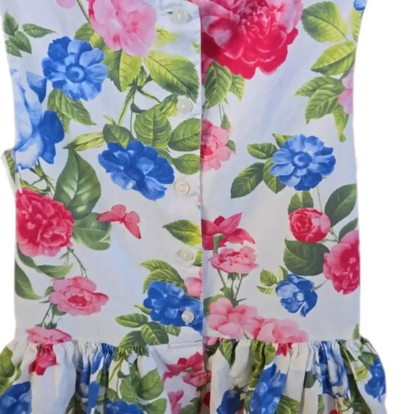 Carter's Girl's Size 7 Floral Print Dress w/ Built in Slip - Picture 6 of 12